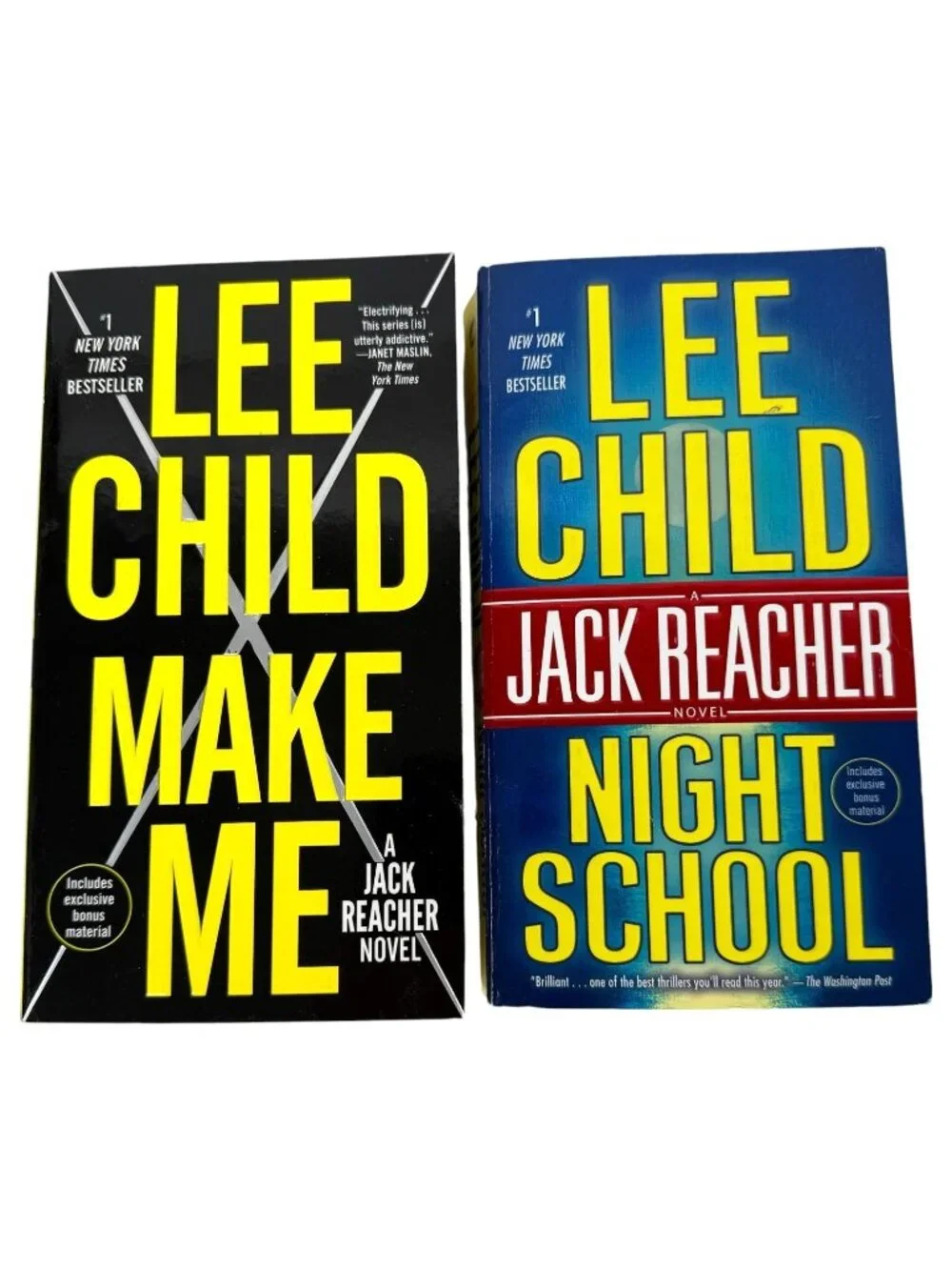 Jack Reacher Series‎ By Lee Child Lot Of 8 Paperback Books